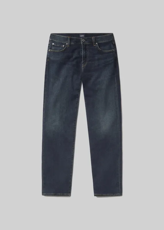 Elijah Straight Cashmere Denim in Prospect sold by Citizens Of Humanity
