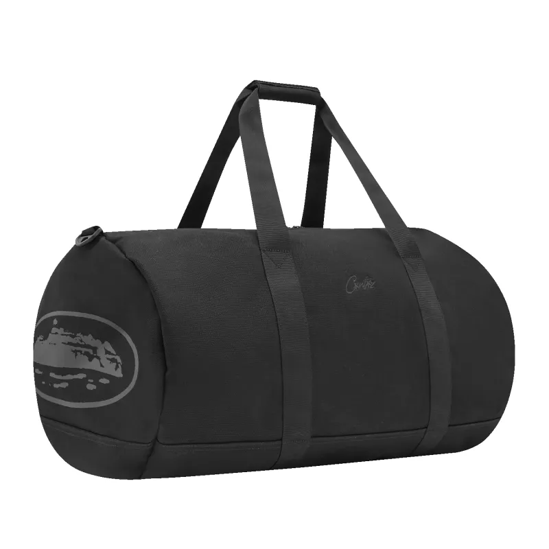 HMP DUFFLE BAG [TRIPLE BLACK] sold by Corteiz
