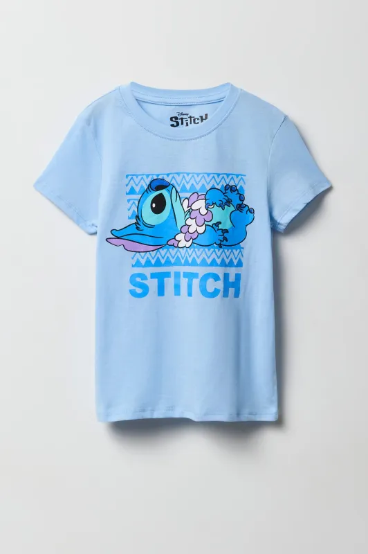 Girls Silly Stitch Graphic T-Shirt sold by Urban Planet