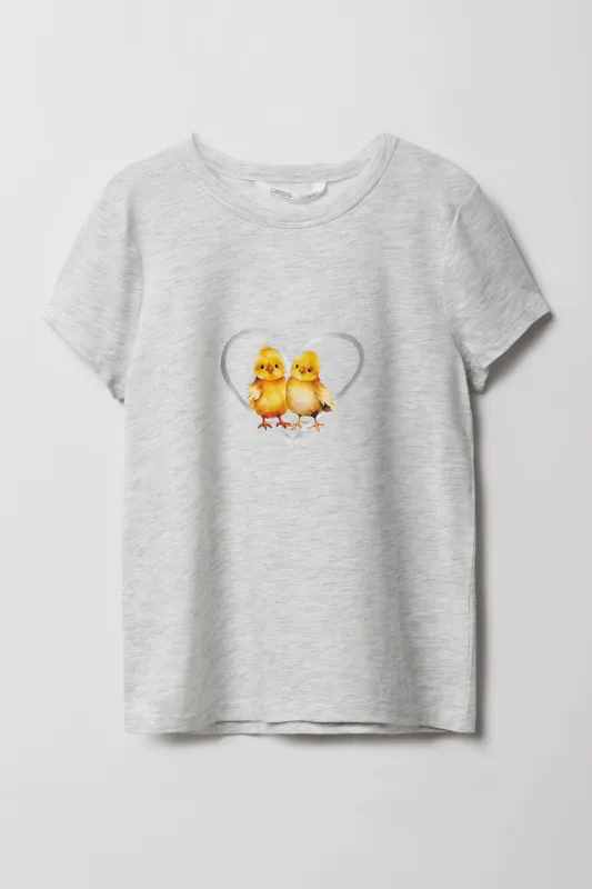 Girls Cute Animal Graphic T-Shirt sold by Urban Planet