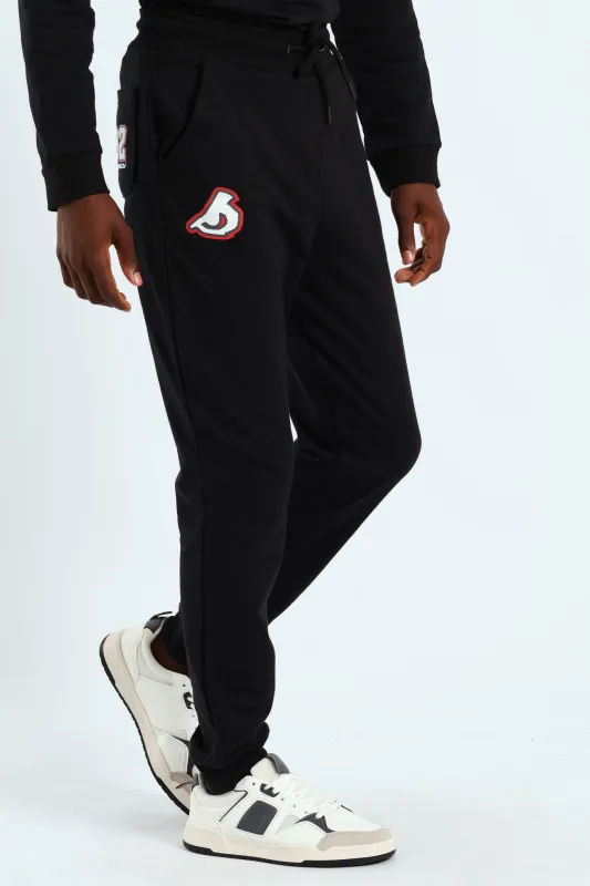 Boys Street Rebel Crew Sweater - Black sold by Edgars