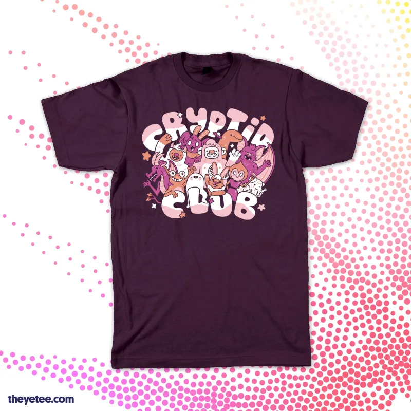 Cryptid Club sold by The Yetee