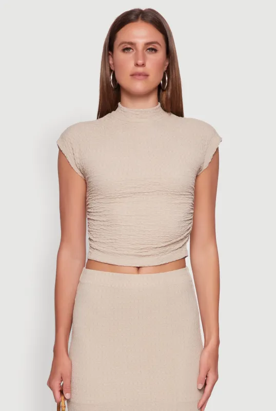 Iris Textured Knit Blouse sold by Rainbow