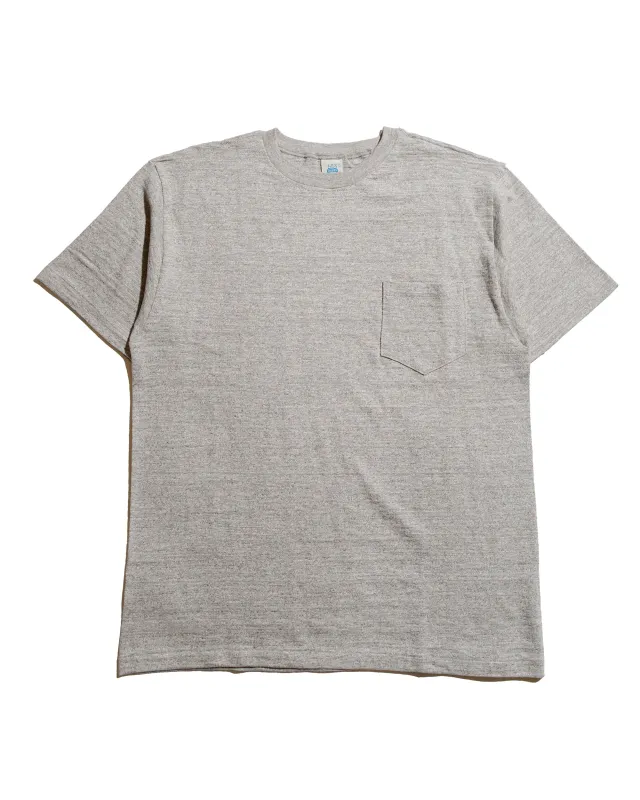 Warehouse Lot. JG-CS07 Standard Pocket T Heather Grey sold by Lost & Found