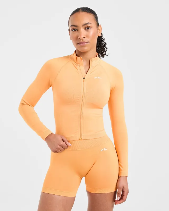 Adapt Seamless Jacket - Bright Orange sold by AYBL