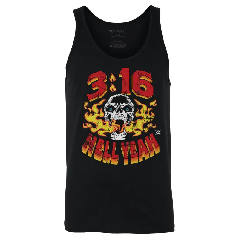 Stone Cold Steve Austin Hell Yeah WHT sold by 500 Level