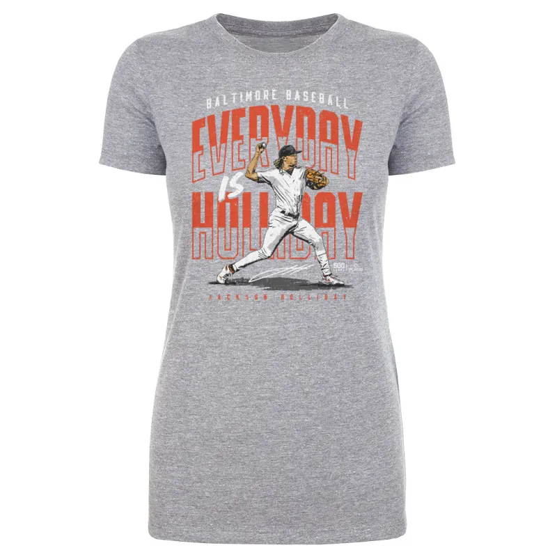 Jackson Holliday Baltimore Everyday Is Holliday WHT sold by 500 Level