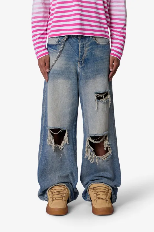 Blowout Rave Denim - Vintage Blue sold by MNML