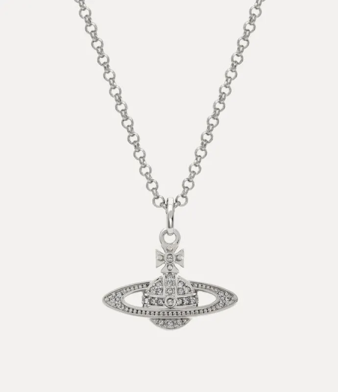 Man. Mini Bas Relief Orb Pendant Necklace sold by Vivienne Westwood