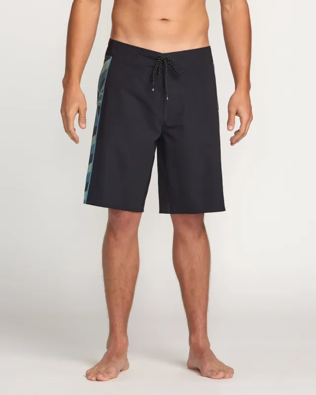D Bah 2.0 Hi Pro Performance 19" Boardshorts - Washed Black sold by Billabong