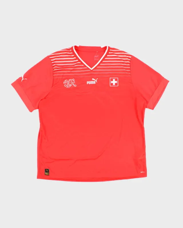 Puma Switzerland 2022/23 International Football Shirt - XXL sold by Rokit