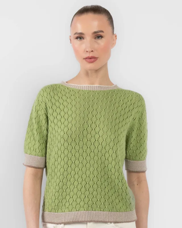 Short Sleeve Knit Top sold by TNT Fashion