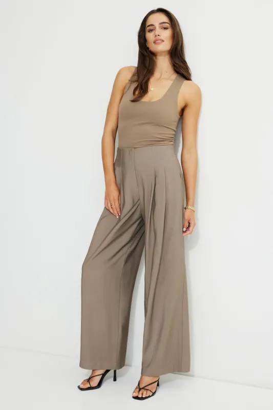 Pleated Wide Leg Pants sold by Dynamite