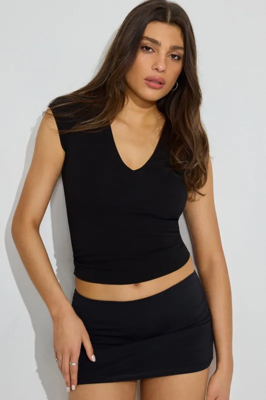 Clean V Neck T-Shirt sold by Garage