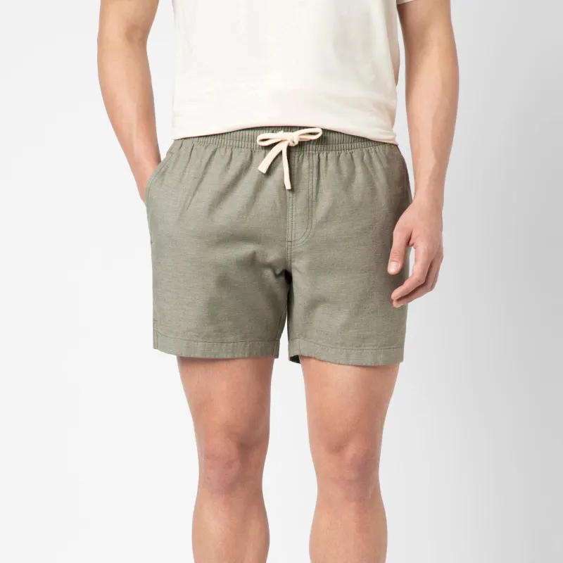 Stretch Linen Short sold by Bearbottom Clothing