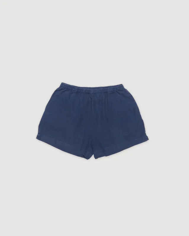 Re-Worn Womens Linen Relaxed Short sold by Assembly Label