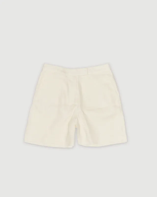 Re-Worn Womens Linen Textured Relaxed Short sold by Assembly Label