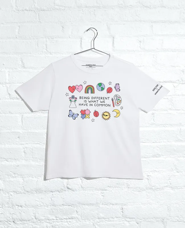 Site Exclusive! Women's Rosie Pink DIFFERENT Tee sold by Kenneth Cole