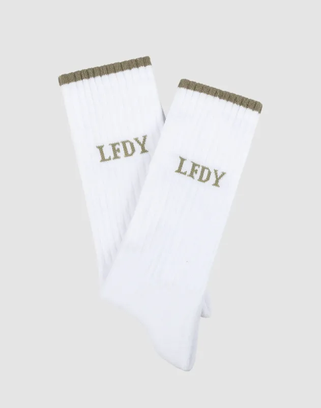 Basic Stripe Socks (2 Pack) sold by Live Fast Die Young