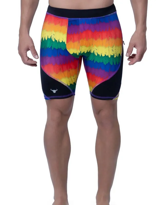 Pride Feathers Shorts sold by Matador