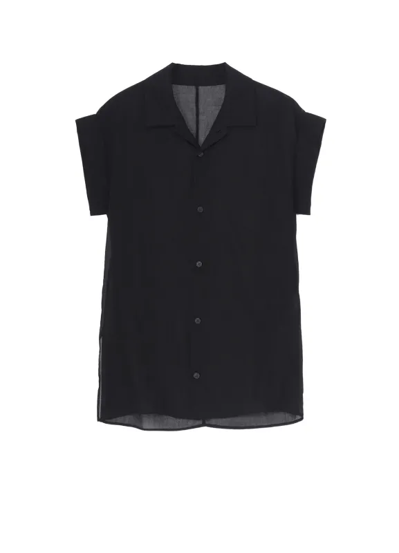 CHIFFON DRAPE SHIRT sold by Yohji Yamamoto
