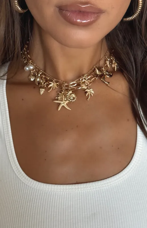 Mayer Necklace 3 Piece Set Gold sold by White Fox Boutique