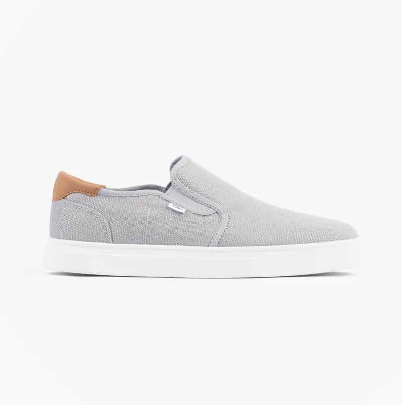 TOMS BAJA 2.0 Mens Casual Canvas Trainers Grey sold by Shuperb