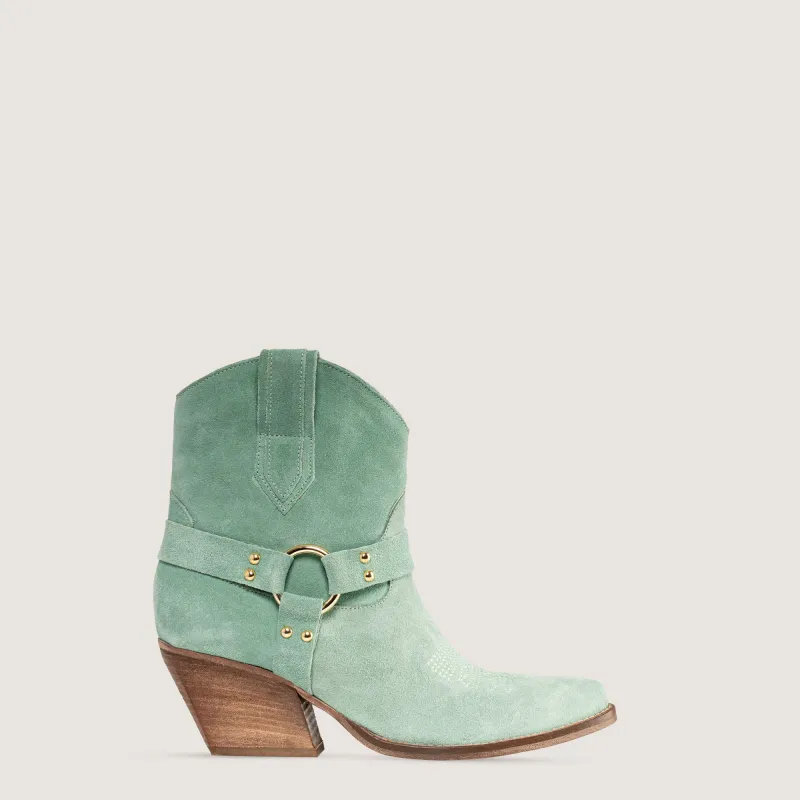 Leila Twin Oxide Texan boots sold by Kali Shoes
