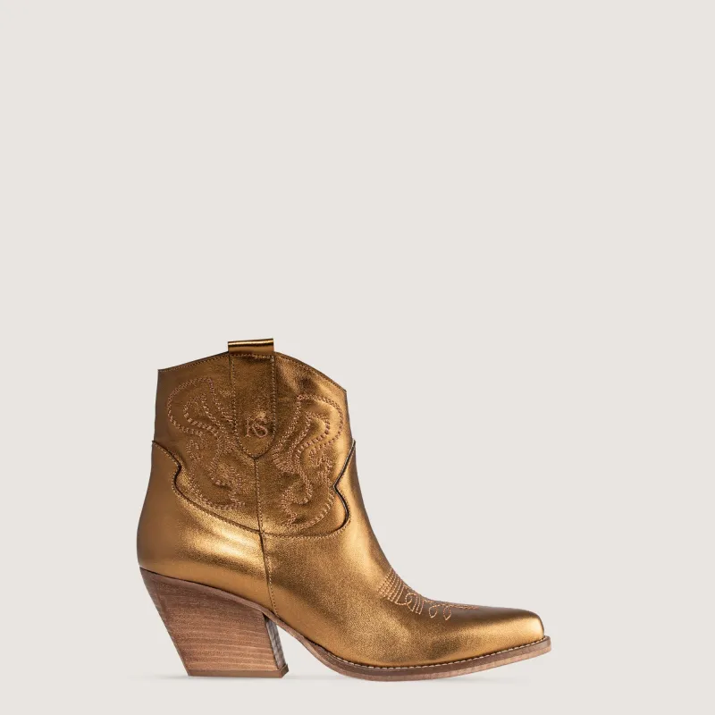 Bradley Texan Boots Nova Bronze sold by Kali Shoes