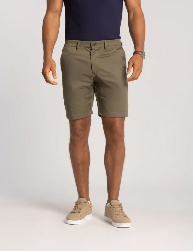 STRETCH TWILL SHORT WITH COMFORT BAND sold by U.S. Polo Assn.