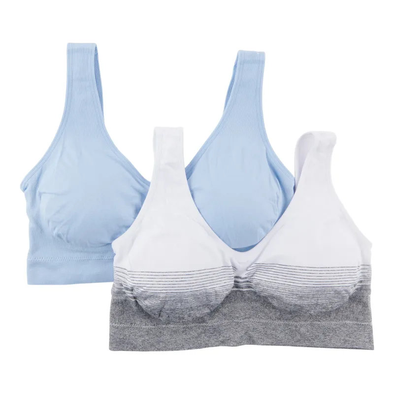 Carisma Women's Plus Seamless Comfort Bras, 2-Pack sold by Giant Tiger