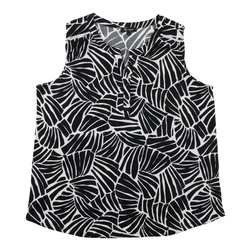 lily morgan Women's Plus Lace Shoulder Camisole sold by Giant Tiger