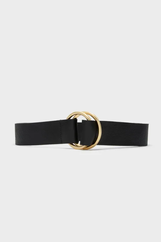 Black and Gold Tumble Belt sold by Tuckernuck