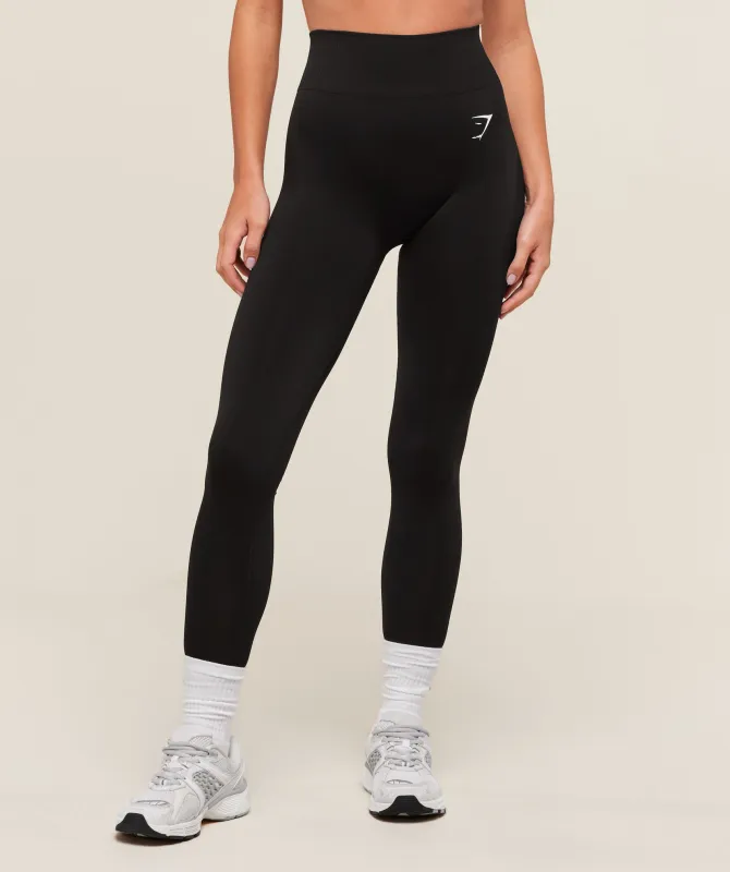Gymshark Vital Sculpt Seamless Legging - Black sold by Gymshark