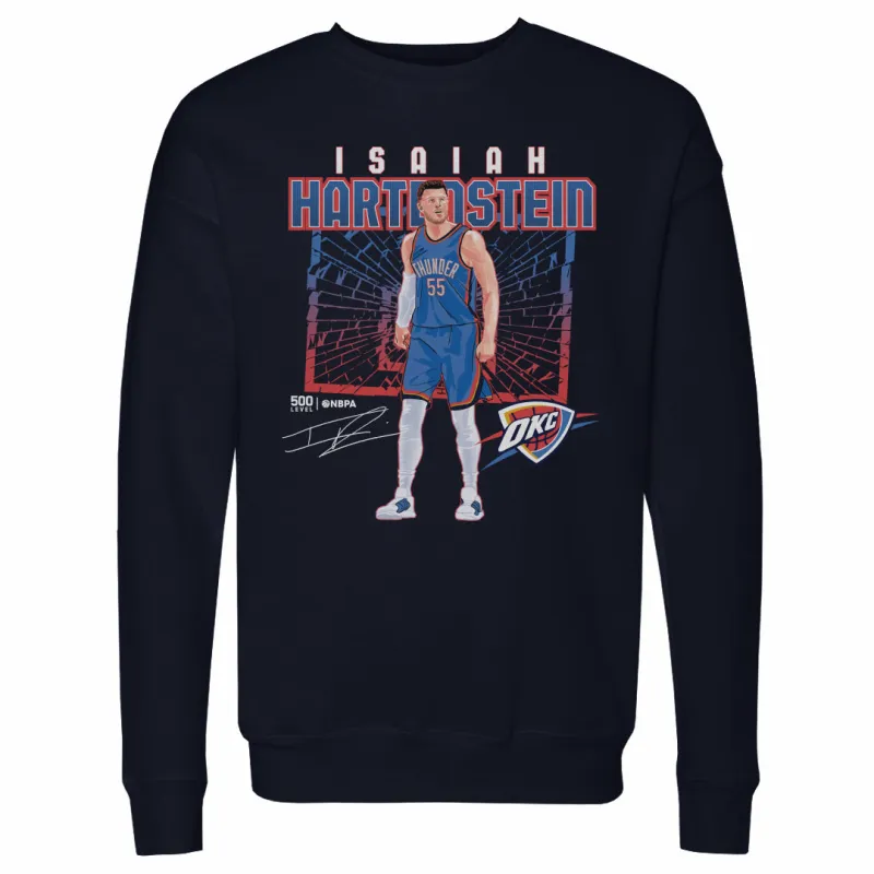 Isaiah Hartenstein Oklahoma City Thunder Shattered WHT sold by 500 Level