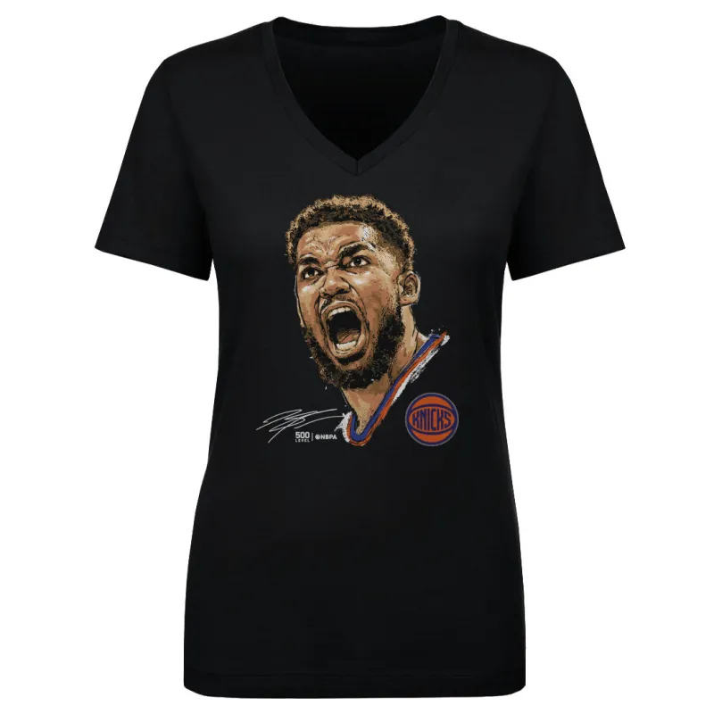Karl-Anthony Towns New York Knicks Portrait WHT sold by 500 Level