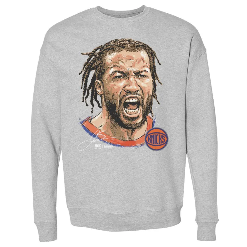 Jalen Brunson New York Knicks Portrait WHT sold by 500 Level