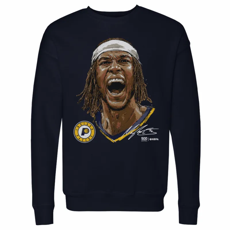 Myles Turner Indiana Pacers Portrait WHT sold by 500 Level