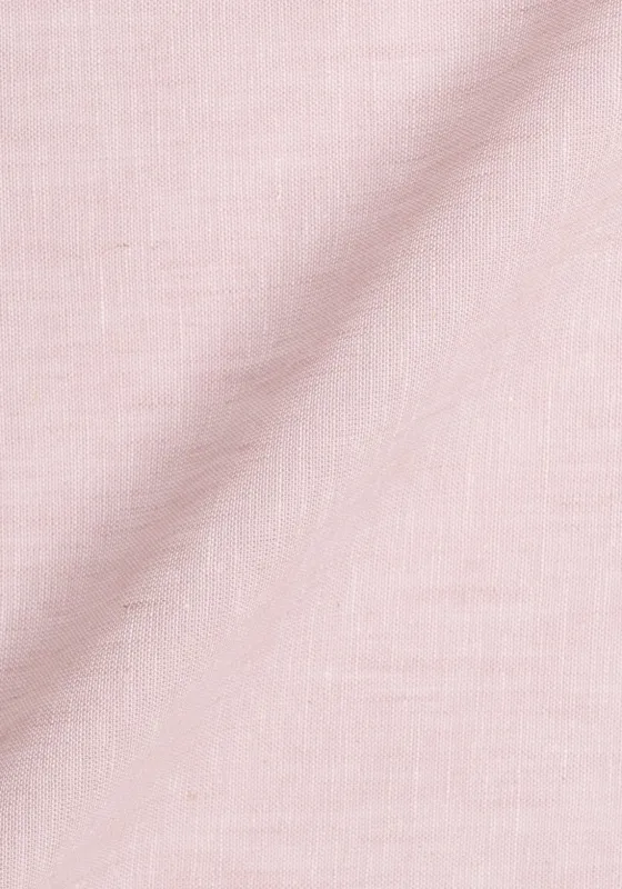 Light Pink Cotton-Linen sold by Brisk Shirts