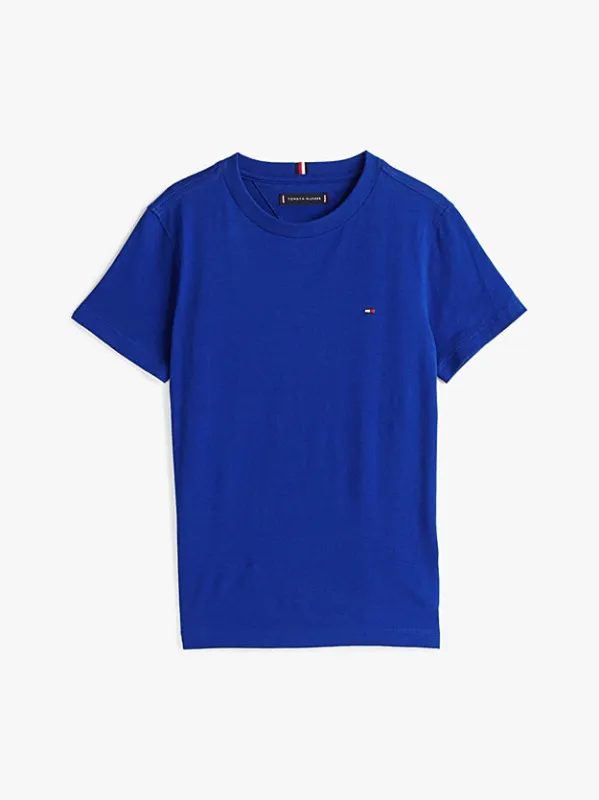 ESSENTIAL COTTON T-SKJORTE - Wedge Blue sold by Brando