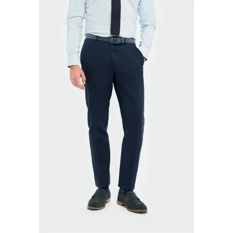 Tropez - Men's Navy Formal Trousers sold by Tru Clothing