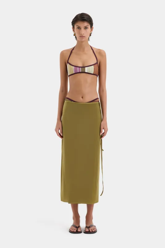Cascina Wrap Skirt sold by SIR the label