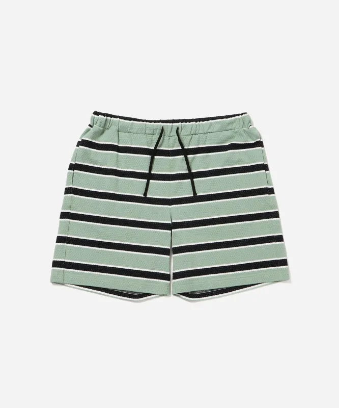 Mesh Stripe Shorts sold by Saturdays New York City
