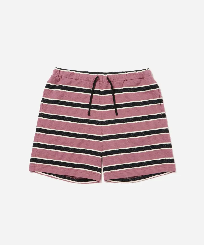Mesh Stripe Shorts sold by Saturdays New York City