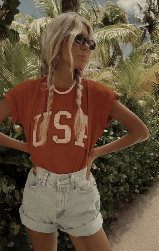USA Boyfriend Tee sold by Z Supply
