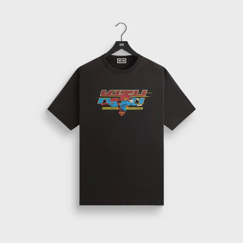Superman | Kith It's a Bird Vintage Tee - Black sold by Kith