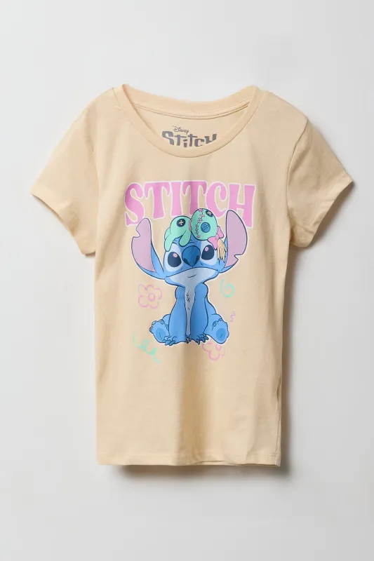 Girls Stitch T-Shirt sold by Urban Planet