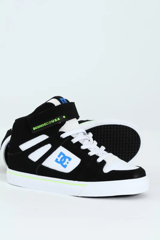 Boys High-Top Sneaker - Black sold by Edgars