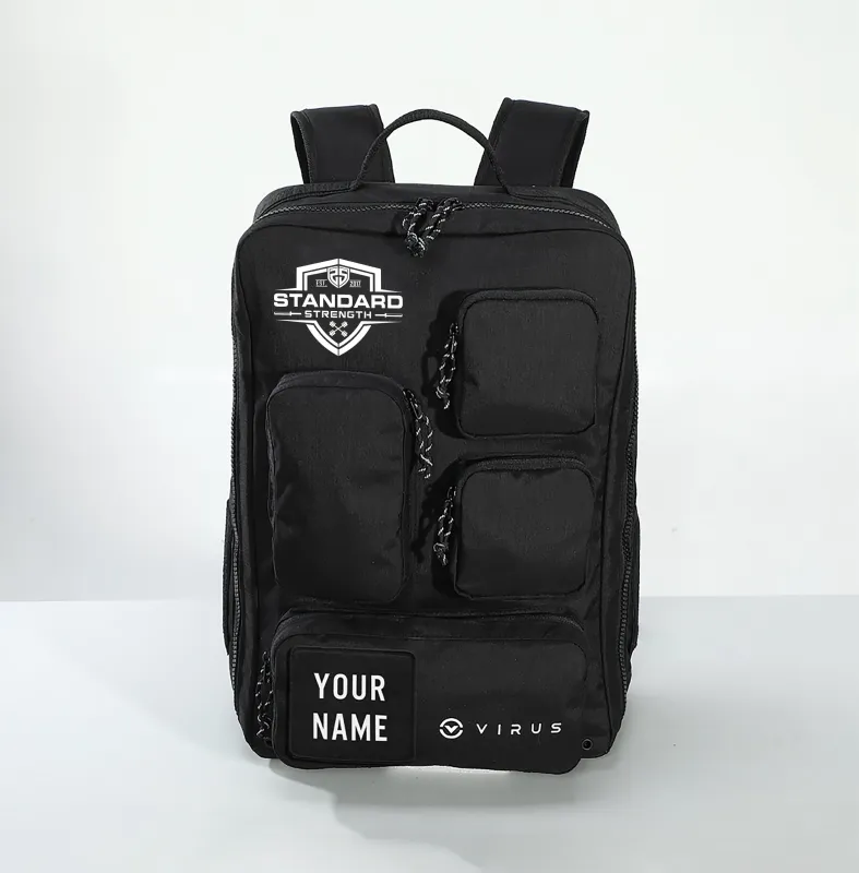 Standard Strength x Virus Atlas Tech Bag sold by Virgins Saints & Angels
