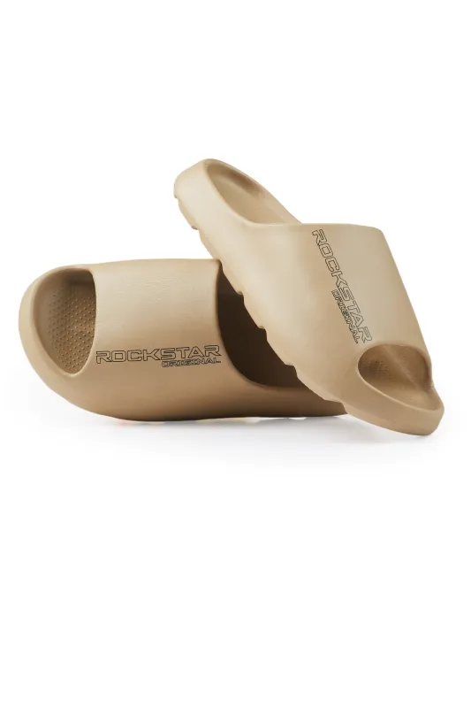 Coney Beige Slides sold by Rockstar Original